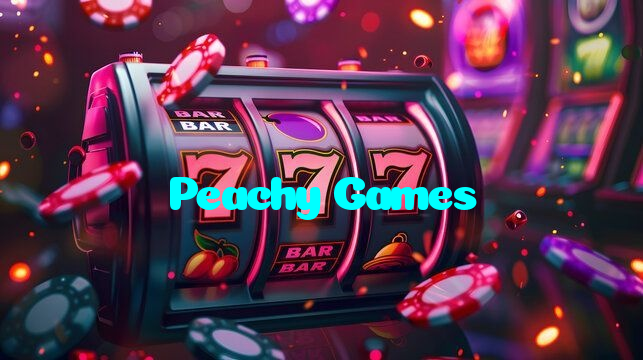 Peachy Games casino presented on mobile device in Pakistan with slots and live games