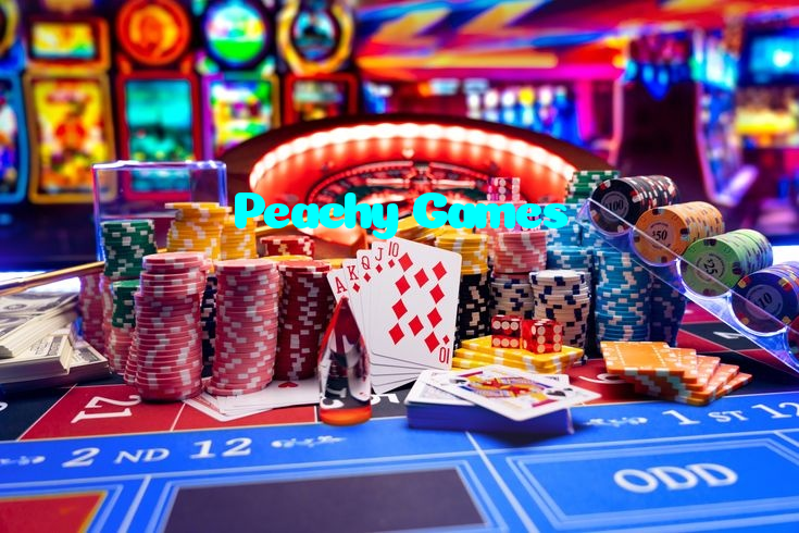 Peachy Games casino presented on mobile device in Pakistan with slots and live games